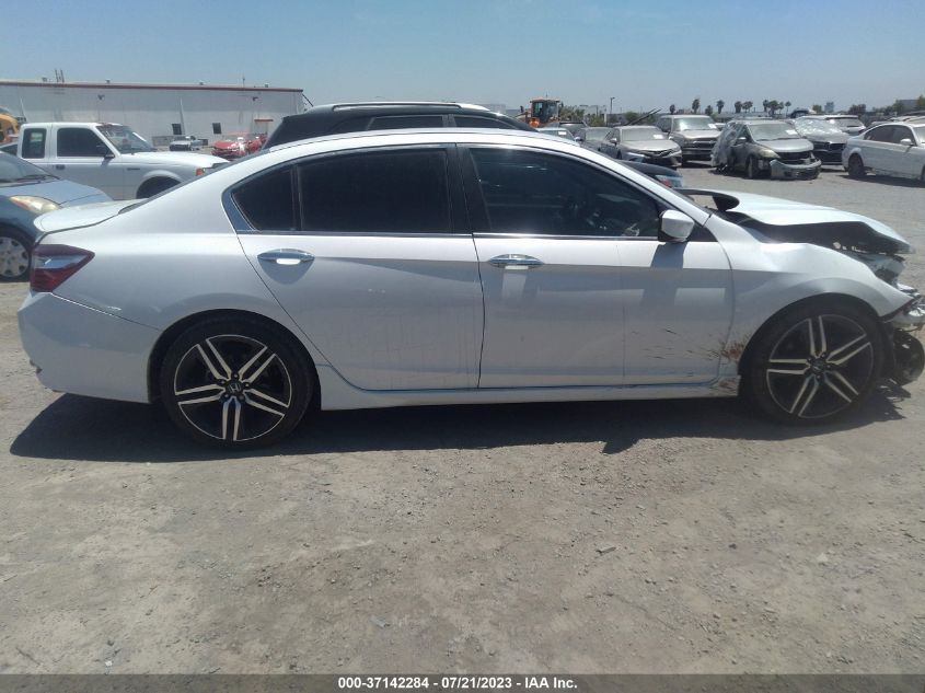 2016 HONDA ACCORD SEDAN SPORT - 1HGCR2F56GA193522