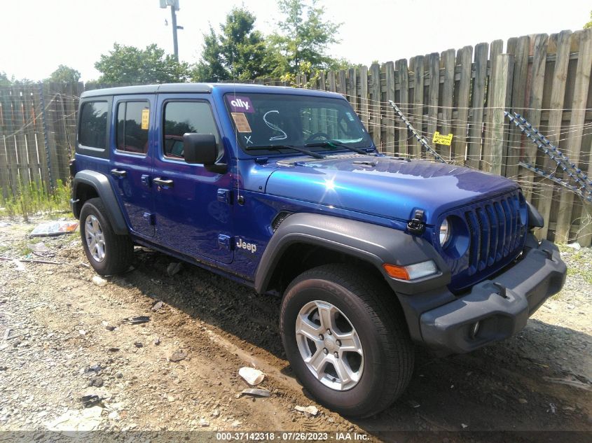 2020 JEEP WRANGLER UNLIMITED SPORT - 1C4HJXDN9LW264981