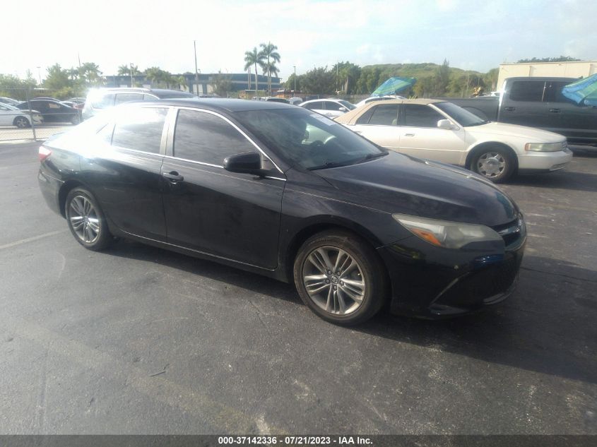 2016 TOYOTA CAMRY XLE/SE/LE/XSE - 4T1BF1FK8GU593692