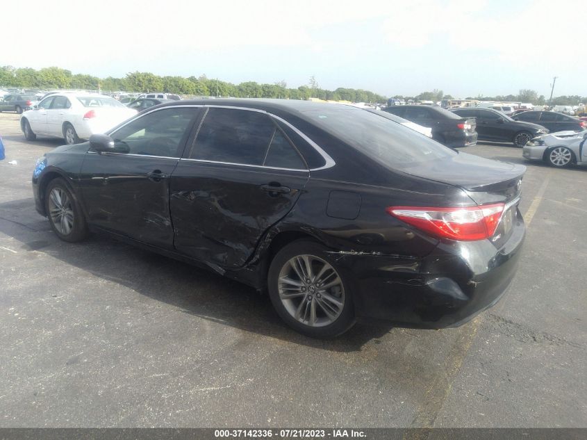 2016 TOYOTA CAMRY XLE/SE/LE/XSE - 4T1BF1FK8GU593692
