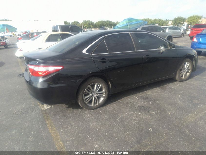 2016 TOYOTA CAMRY XLE/SE/LE/XSE - 4T1BF1FK8GU593692