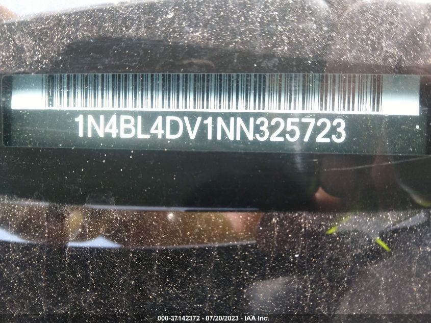 2022 NISSAN ALTIMA 2.5 SV - 1N4BL4DV1NN325723