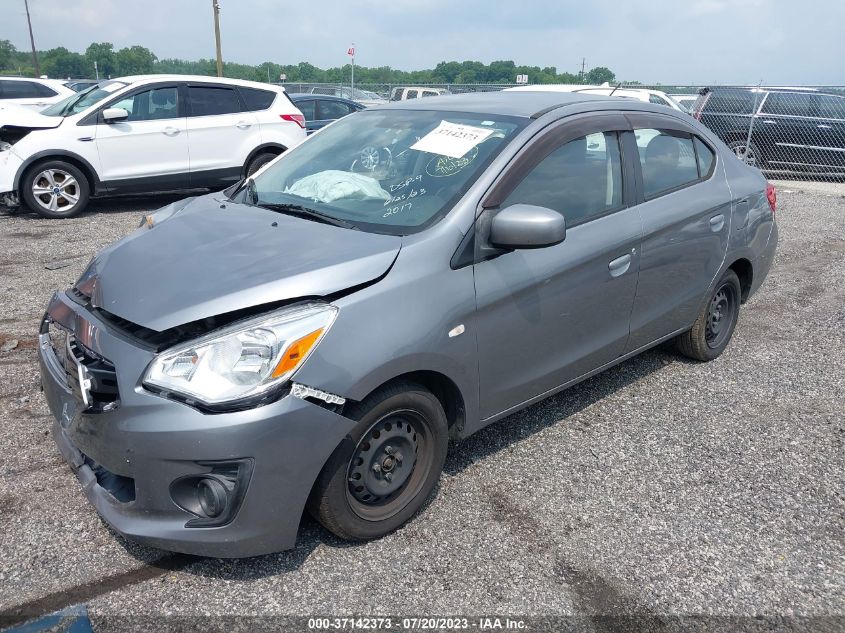 2017 MITSUBISHI MIRAGE G4 ES - ML32F3FJ8HHF05862