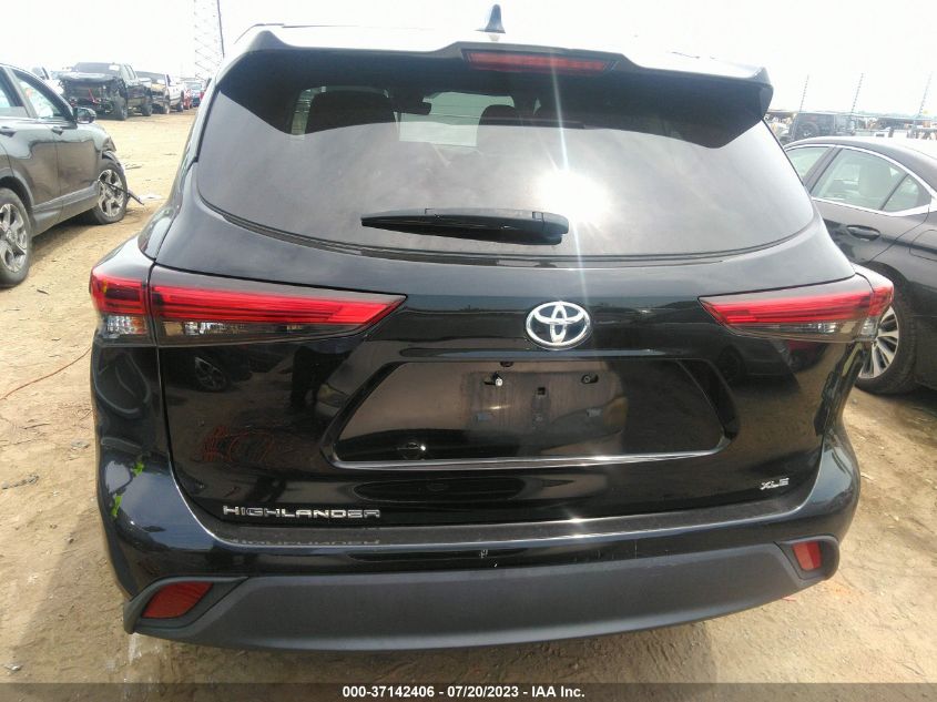 2021 TOYOTA HIGHLANDER XLE - 5TDGZRAH3MS515977