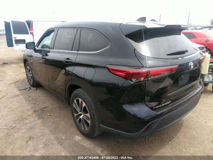 2021 TOYOTA HIGHLANDER XLE - 5TDGZRAH3MS515977