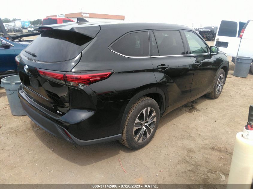 2021 TOYOTA HIGHLANDER XLE - 5TDGZRAH3MS515977