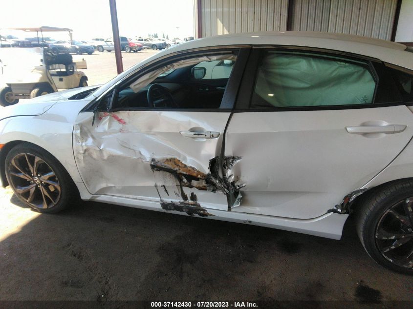 2020 HONDA CIVIC SEDAN SPORT - 19XFC2F86LE214321