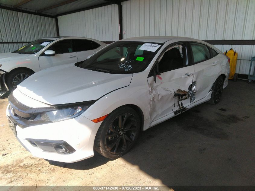 2020 HONDA CIVIC SEDAN SPORT - 19XFC2F86LE214321