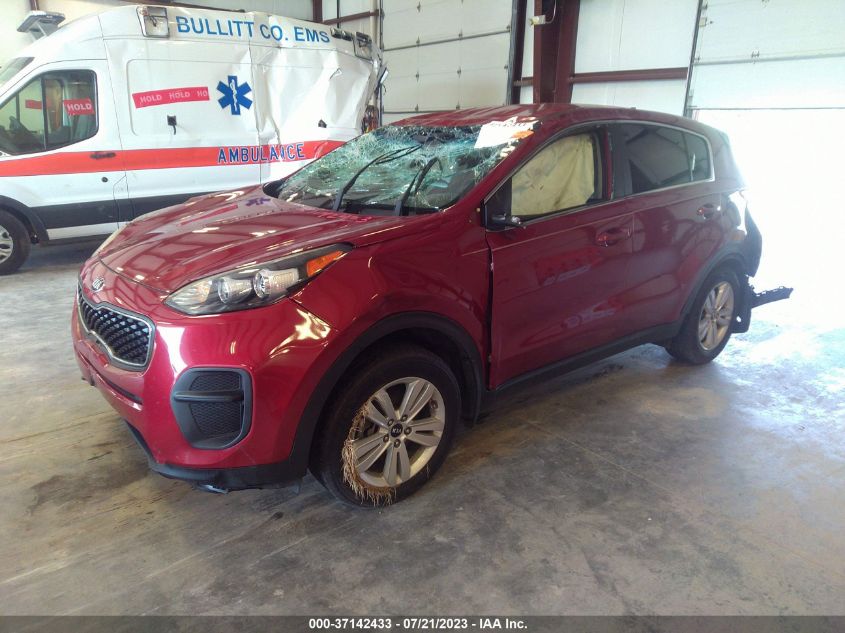 2017 KIA SPORTAGE LX - KNDPM3AC3H7206378