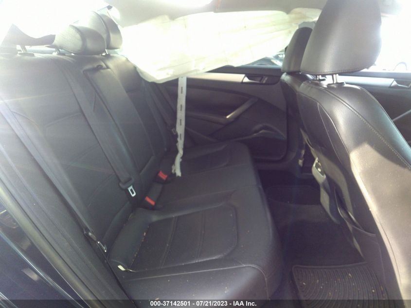 2013 VOLKSWAGEN PASSAT SE W/SUNROOF - 1VWBP7A39DC137624