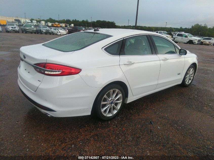 2017 FORD FUSION ENERGI SE - 3FA6P0PU3HR110315