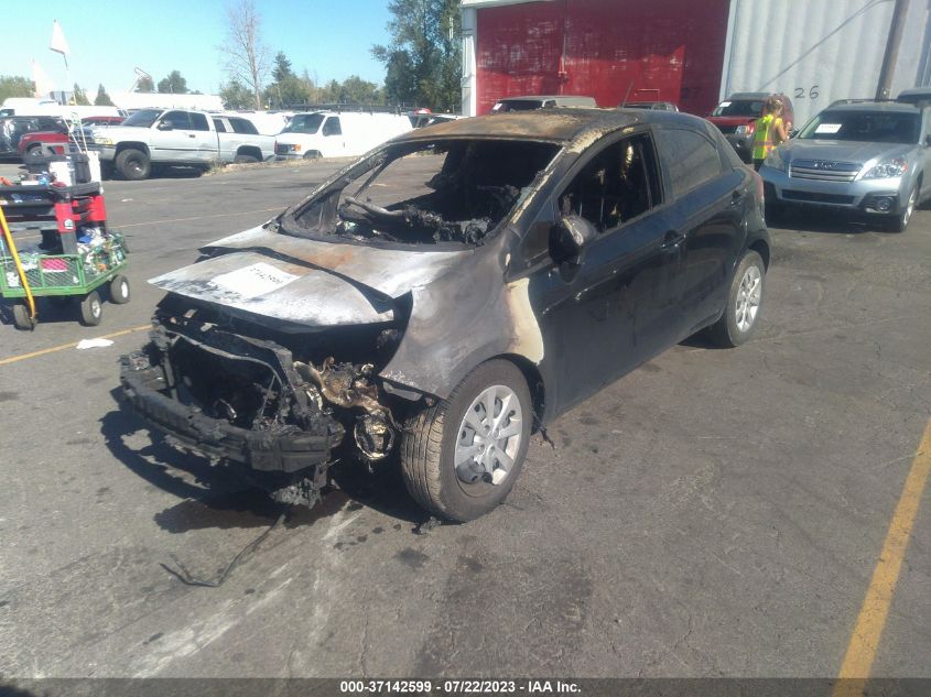 2014 KIA RIO LX - KNADM5A33E6409087