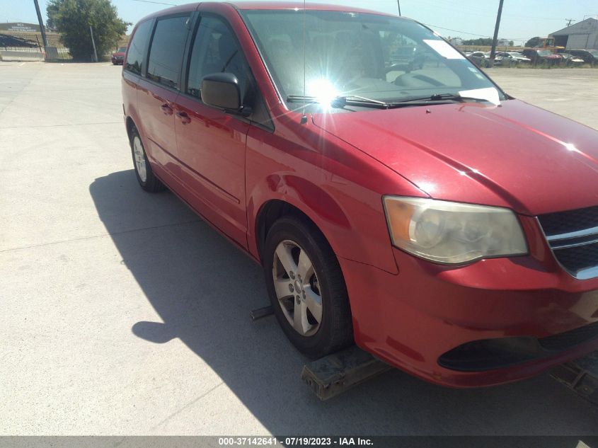 2014 DODGE GRAND CARAVAN SE - 2C4RDGBG9ER243575