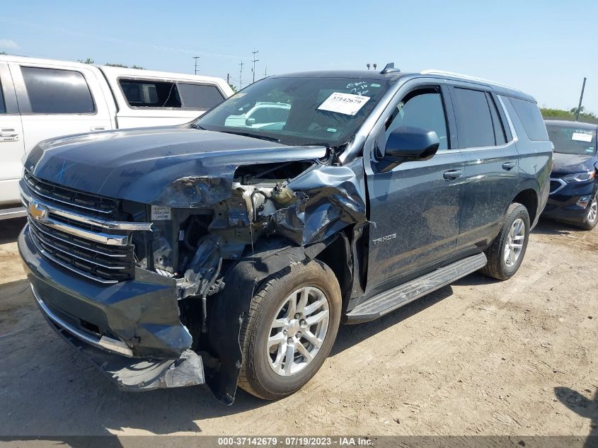 2021 CHEVROLET TAHOE LT - 1GNSCNKD7MR271160