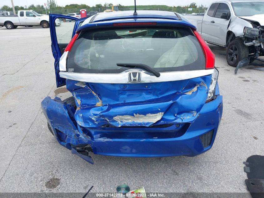 2016 HONDA FIT EX/EXL - JHMGK5H75GX010627