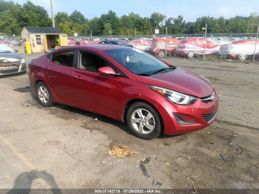 2015 HYUNDAI ELANTRA SE - 5NPDH4AE1FH609718