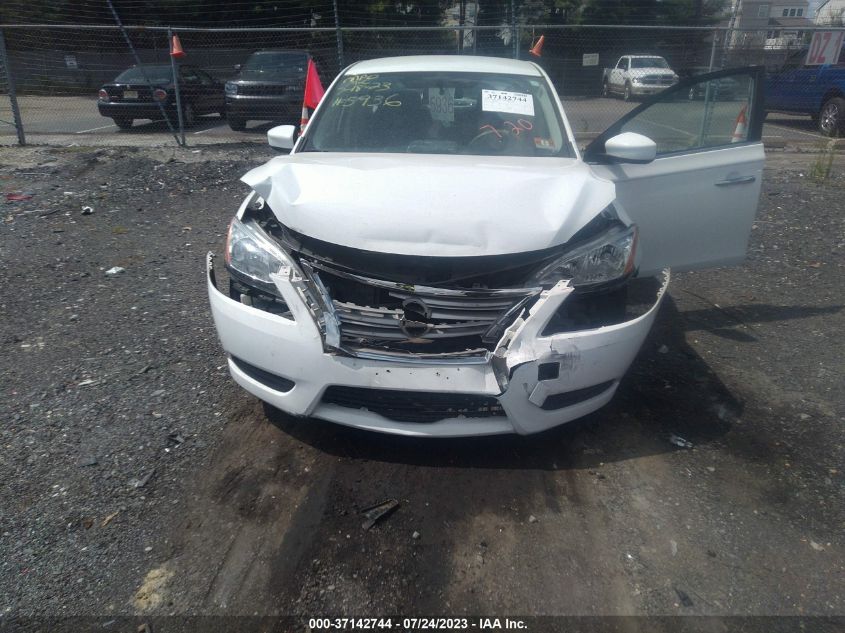 2015 NISSAN SENTRA SR/SL/S/SV/FE+ S - 3N1AB7AP0FY247667