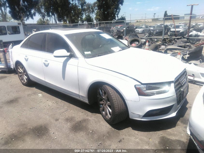 2013 AUDI A4 PREMIUM PLUS - WAUEFAFL9DA184850