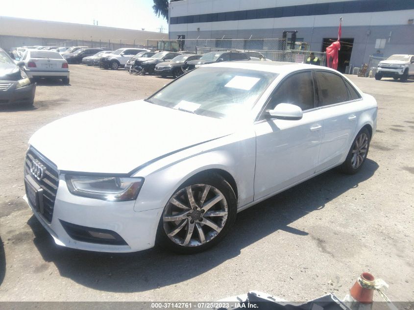 2013 AUDI A4 PREMIUM PLUS - WAUEFAFL9DA184850