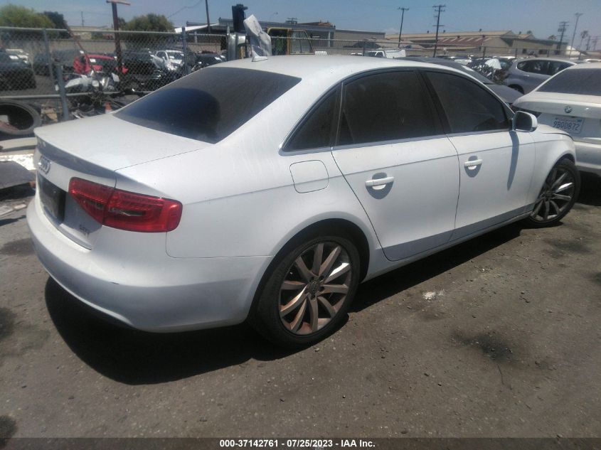 2013 AUDI A4 PREMIUM PLUS - WAUEFAFL9DA184850