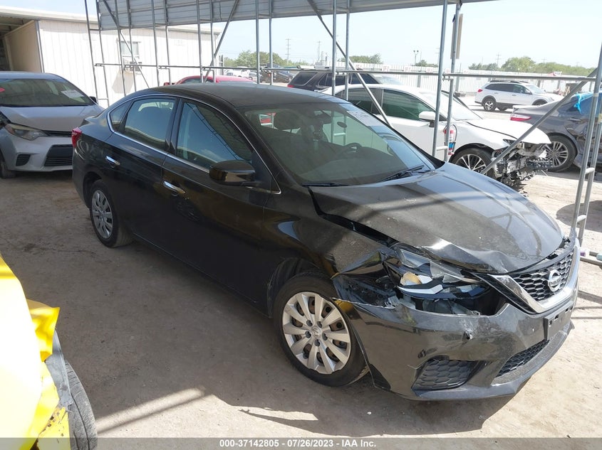 VIN 3N1AB7AP3HY371595 2017 NISSAN SENTRA S/SV/SR/SL