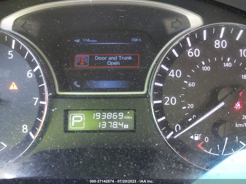2013 NISSAN ALTIMA 2.5 SL - 1N4AL3AP6DN497076
