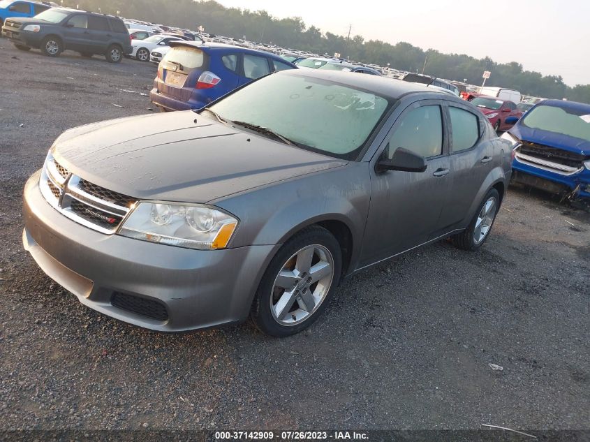 2013 DODGE AVENGER SE - 1C3CDZAB9DN702613