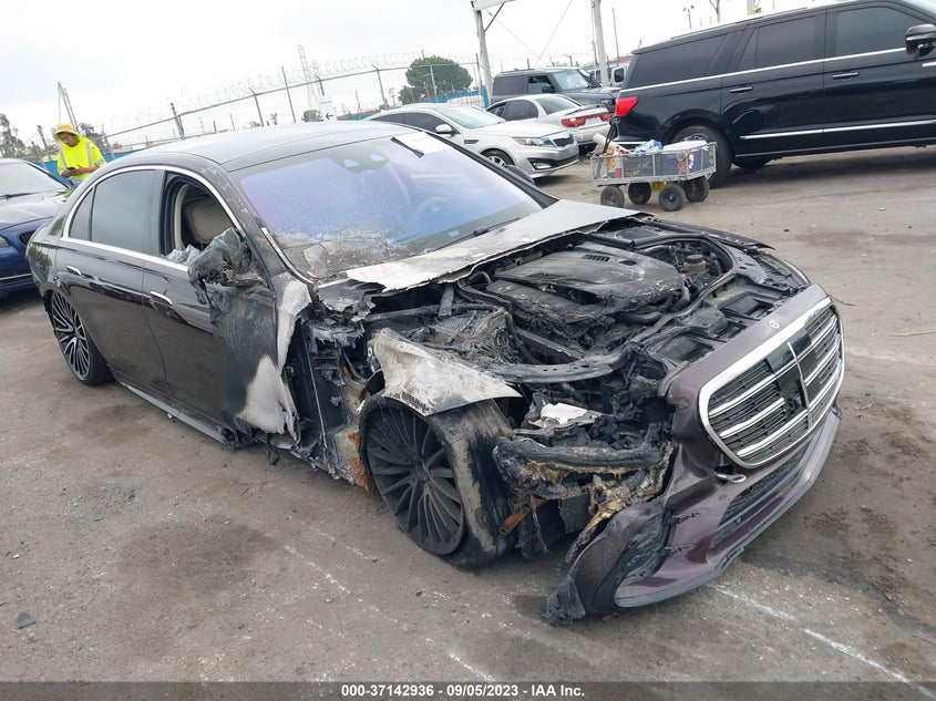 Auction sale of the 2022 MERCEDES BENZ S CLASS , vin: W1K6G7GB7NA099851, lot number: 37142936