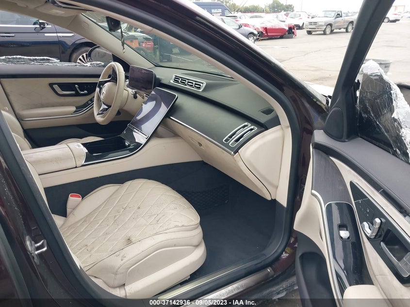 Auction sale of the 2022 MERCEDES BENZ S CLASS , vin: W1K6G7GB7NA099851, lot number: 37142936