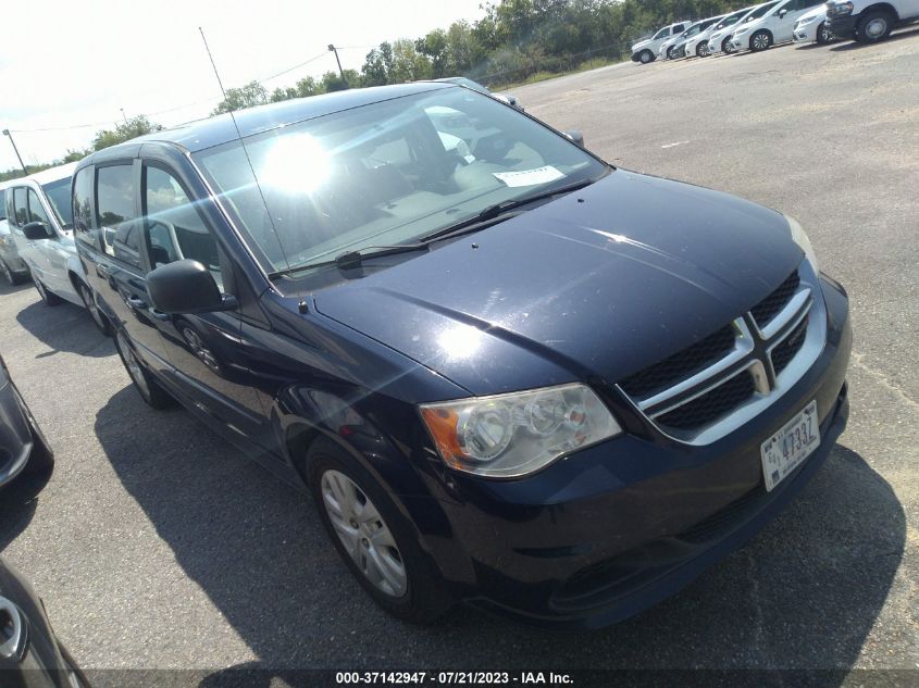 2014 DODGE GRAND CARAVAN SE - 2C4RDGBG5ER390234