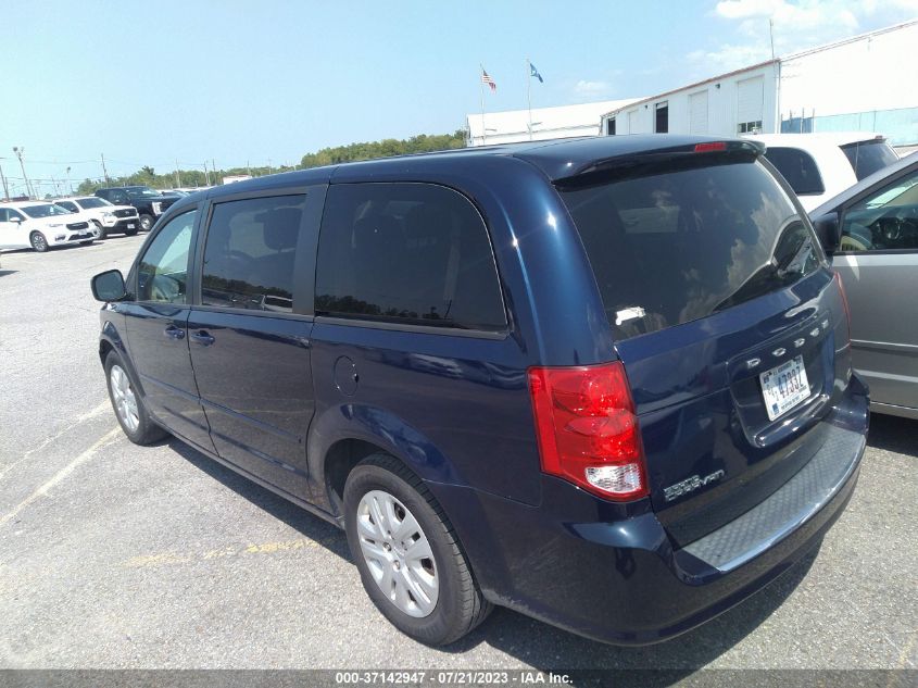 2014 DODGE GRAND CARAVAN SE - 2C4RDGBG5ER390234