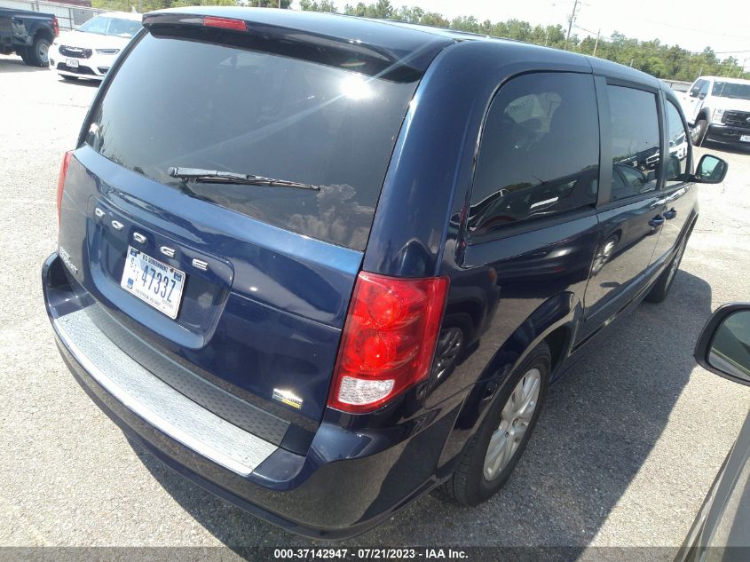 2014 DODGE GRAND CARAVAN SE - 2C4RDGBG5ER390234