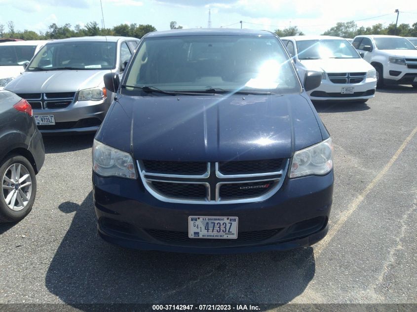 2014 DODGE GRAND CARAVAN SE - 2C4RDGBG5ER390234