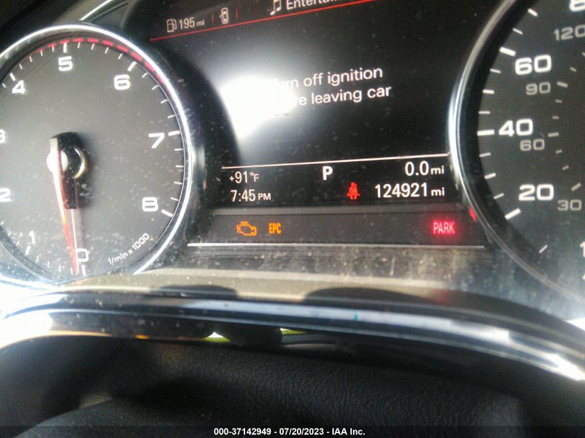 2013 AUDI A8 L 3.0L WAURGAFDXDN017087