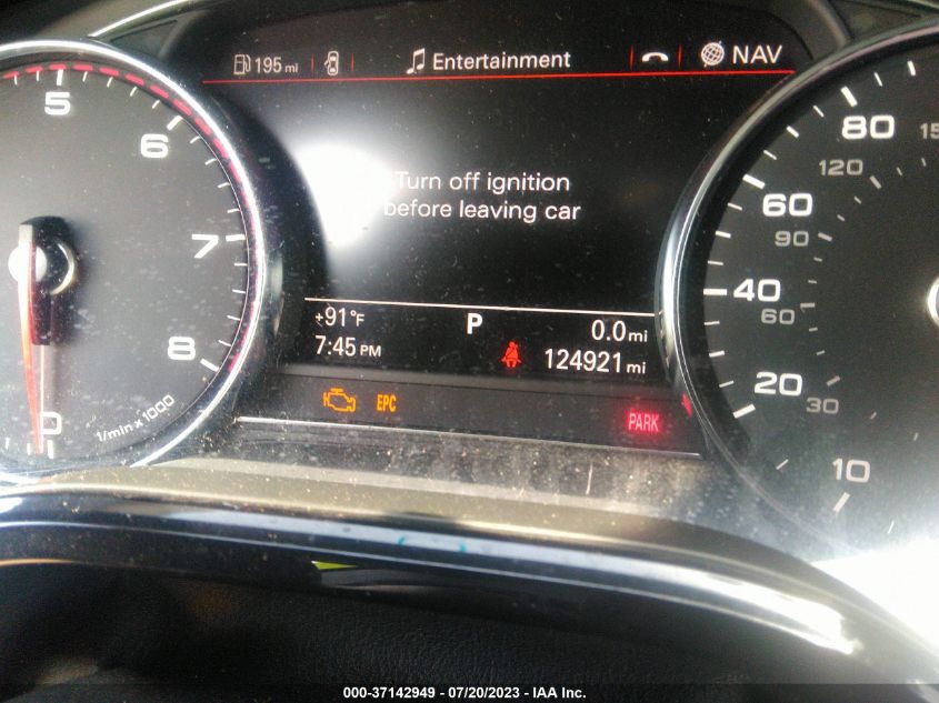 2013 AUDI A8 L 3.0L WAURGAFDXDN017087