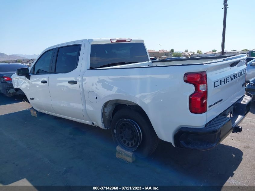 2021 CHEVROLET SILVERADO 1500 WORK TRUCK - 3GCPWAEF9MG113821