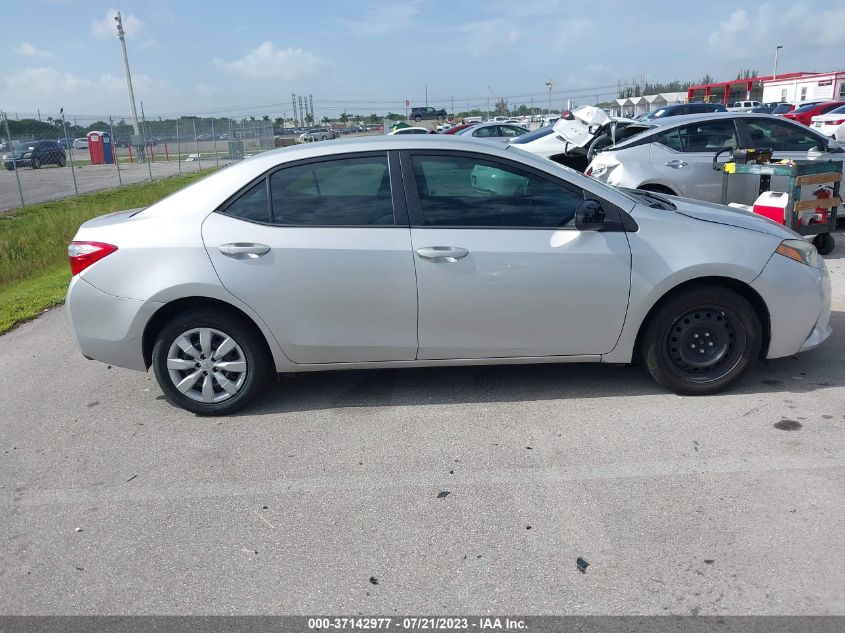 2016 TOYOTA COROLLA L/LE/LE PLS/PRM/S/S PLS - 5YFBURHEXGP407759