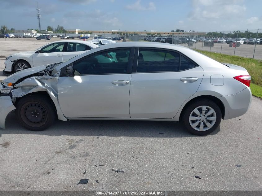 2016 TOYOTA COROLLA L/LE/LE PLS/PRM/S/S PLS - 5YFBURHEXGP407759