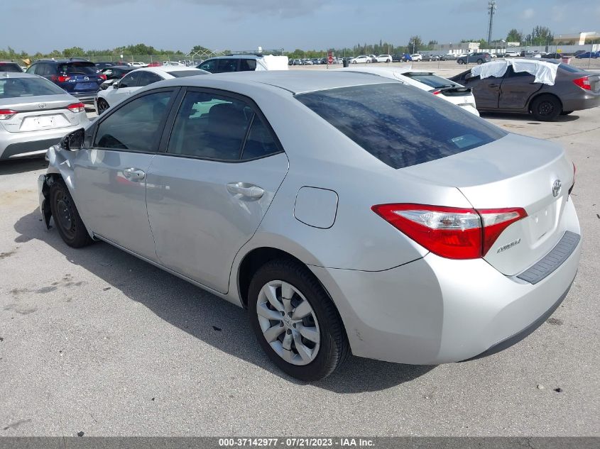 2016 TOYOTA COROLLA L/LE/LE PLS/PRM/S/S PLS - 5YFBURHEXGP407759