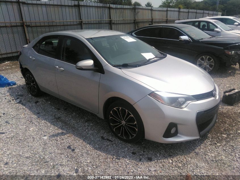 2014 TOYOTA COROLLA L/LE/S/S PLUS/LE PLUS - 5YFBURHEXEP046367