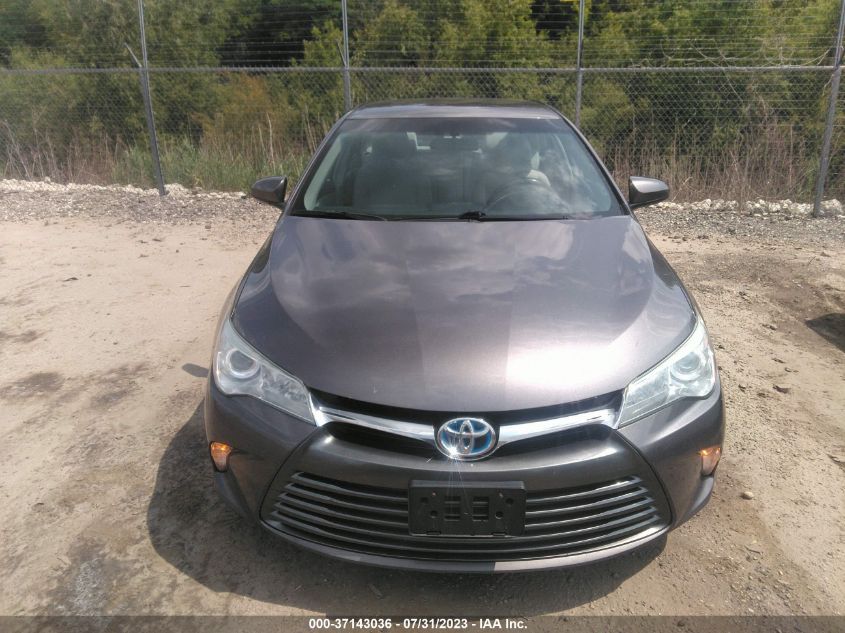2016 TOYOTA CAMRY HYBRID LE/XLE/SE - 4T1BD1FK5GU199251