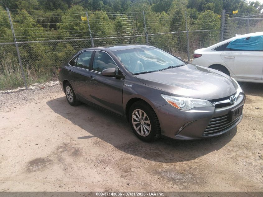 2016 TOYOTA CAMRY HYBRID LE/XLE/SE - 4T1BD1FK5GU199251