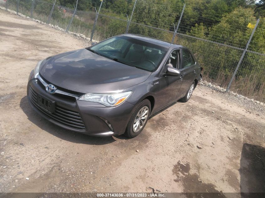2016 TOYOTA CAMRY HYBRID LE/XLE/SE - 4T1BD1FK5GU199251