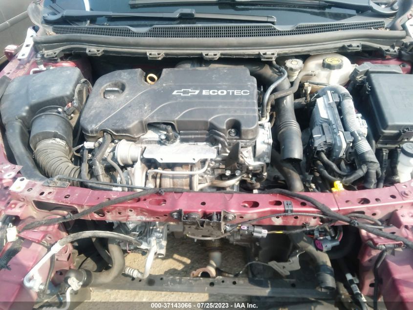 2017 CHEVROLET CRUZE LT - 1G1BE5SM2H7147889