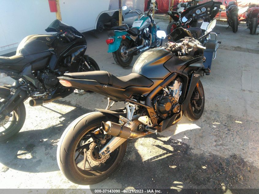 2014 HONDA CBR650 F - MLHRC741XE5000055
