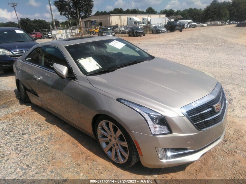 2015 CADILLAC ATS COUPE PREMIUM RWD - 1G6AE1R39F0103096