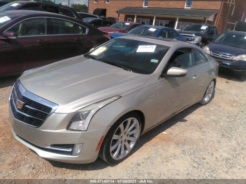 2015 CADILLAC ATS COUPE PREMIUM RWD - 1G6AE1R39F0103096