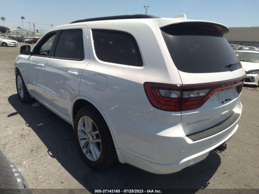 2022 DODGE DURANGO GT PLUS - 1C4RDHDGXNC103014