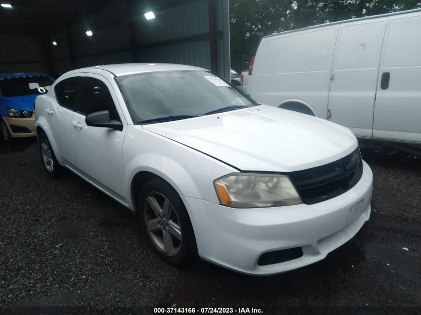 2013 DODGE AVENGER SE - 1C3CDZAB4DN605237