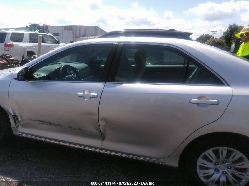 2013 TOYOTA CAMRY L/LE/SE/XLE - 4T1BF1FK6DU254182